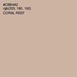 #CBB4A2 - Coral Reef Color Image